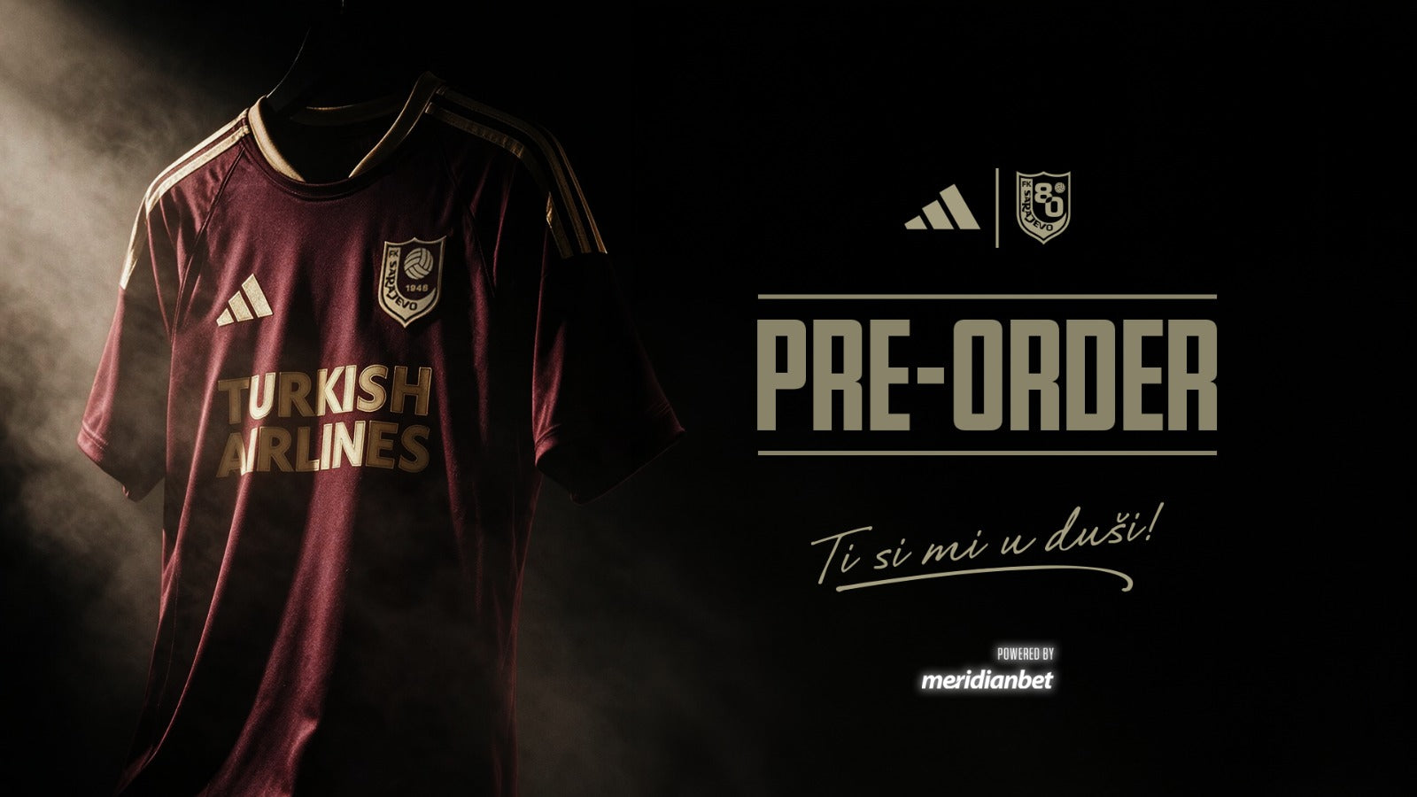 Pre-order novog dresa FK Sarajevo za sezonu 2026/27