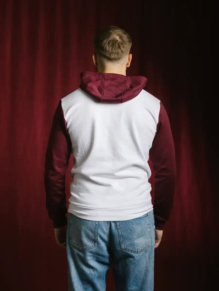 adidas Dukserica - Bordo rukavi