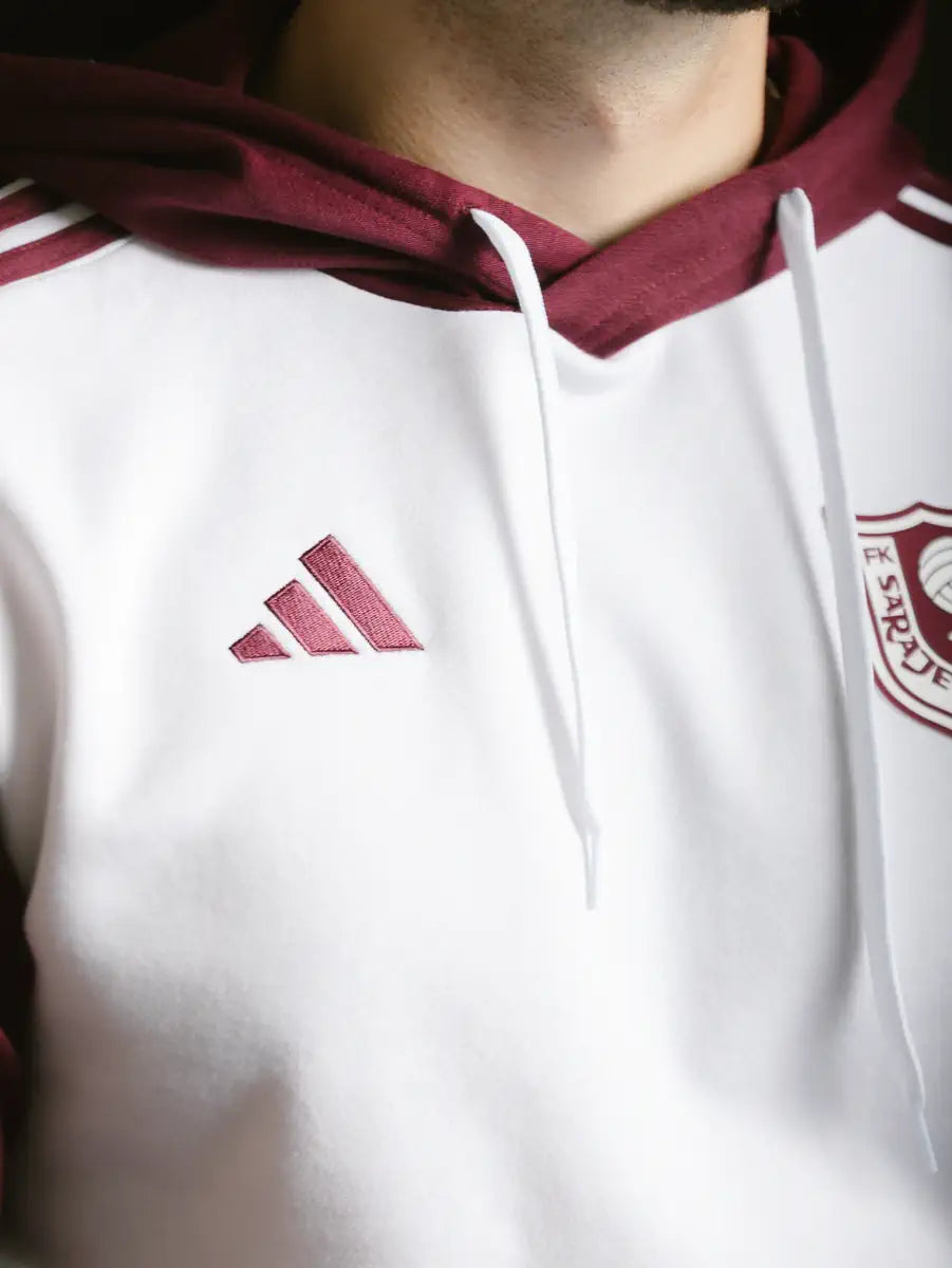 adidas Dukserica - Bordo rukavi