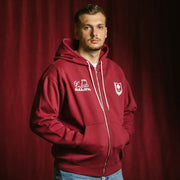 Dukserica - Bordo FKS Club Zipper – slika 3