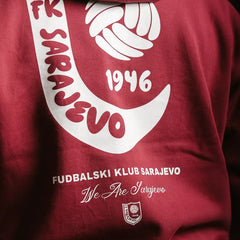 Dukserica - Bordo FKS Club Zipper – slika 6