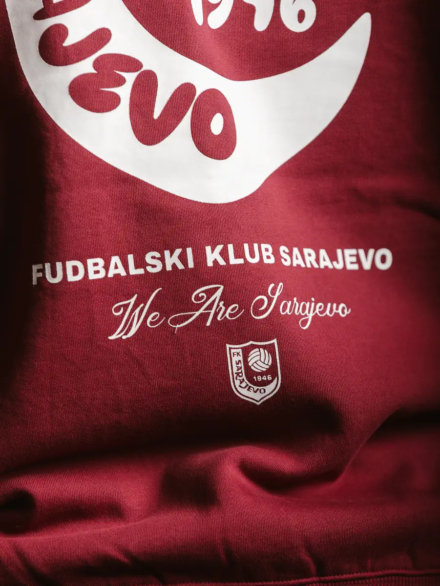 Dukserica - Bordo FKS Club Zipper – slika 7