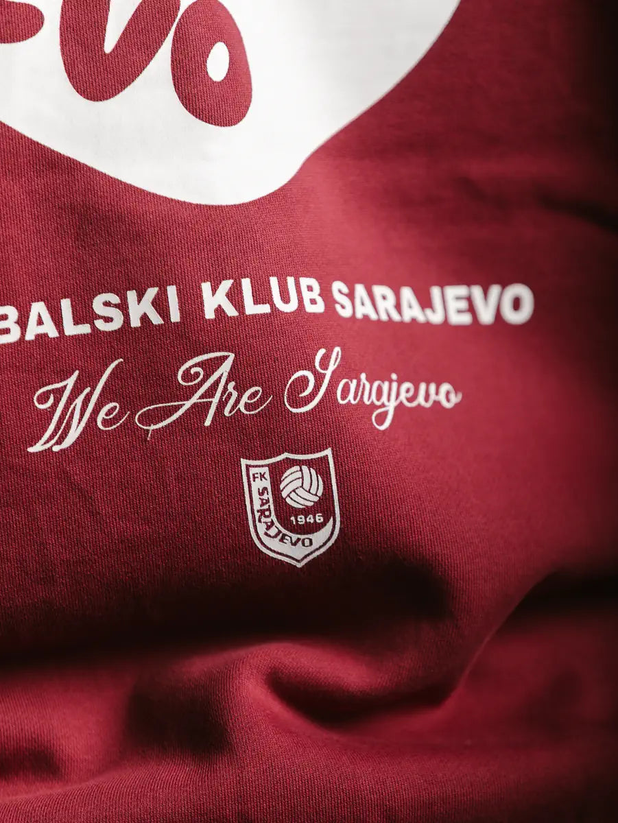Dukserica - Bordo FKS Club Zipper – slika 8