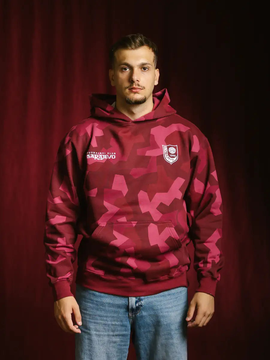 Dukserica – Bordo Camo – slika 1