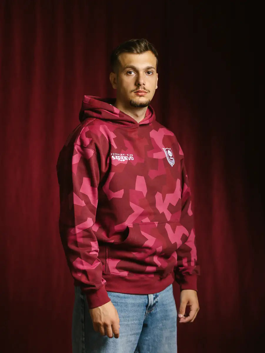 Dukserica – Bordo Camo – slika 2