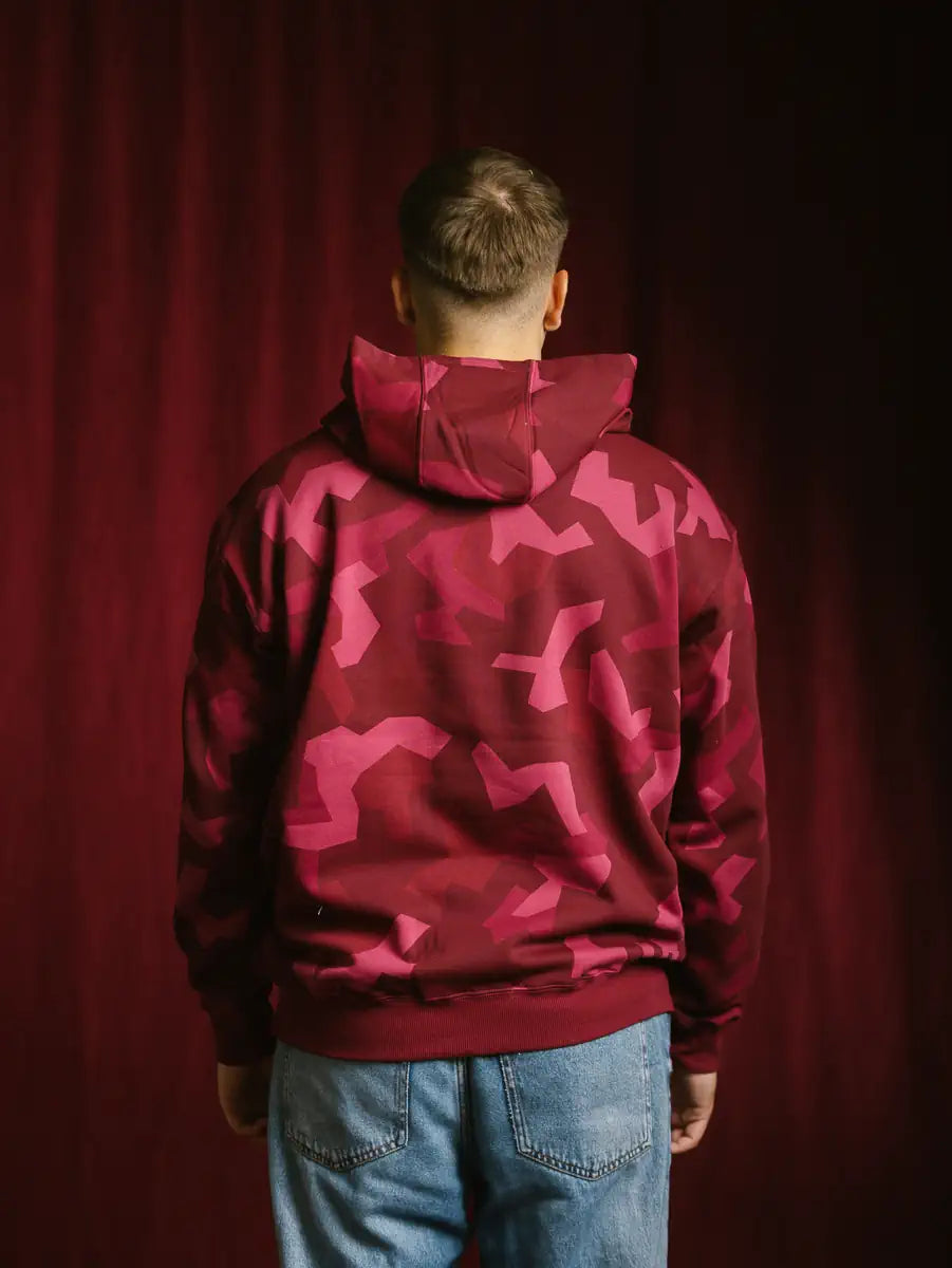 Dukserica – Bordo Camo – slika 4