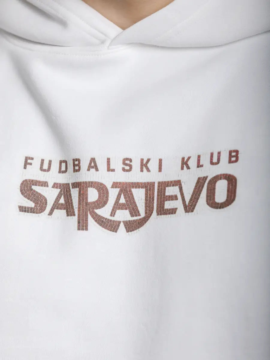 Dukserica – Bijela "Kockice" – slika 9