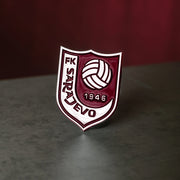 FK Sarajevo Chrome Car Emblem – slika 1