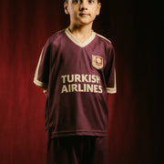 Set - Dres i šorc bordo