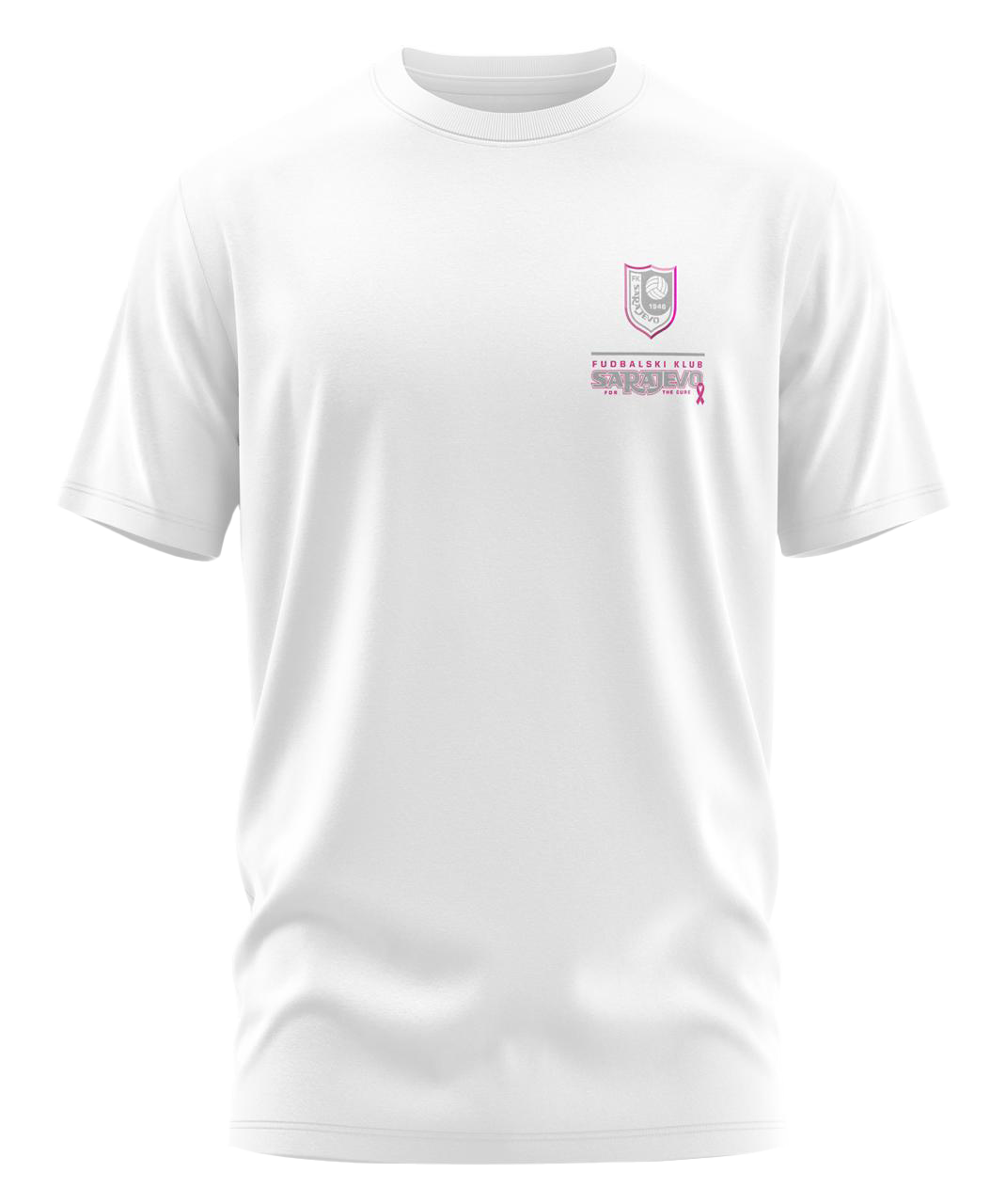 Majica - For the cure - Bijela - 4